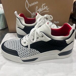 Christian Louboutin Men's Monochrome Sneakers